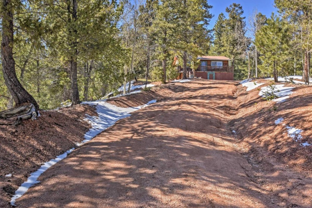 Cabin with Mtn Views - 5 Mi to Mueller State Park!
